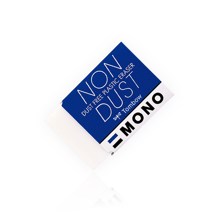 Tombow Non Dust Plastic Eraser 2 Pack - TTpen