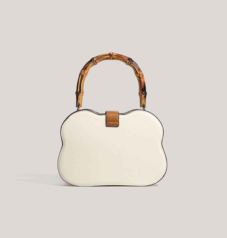 Unique Panda Handbag with Bamboo Handle – Stylish Crossbody Bag for Women