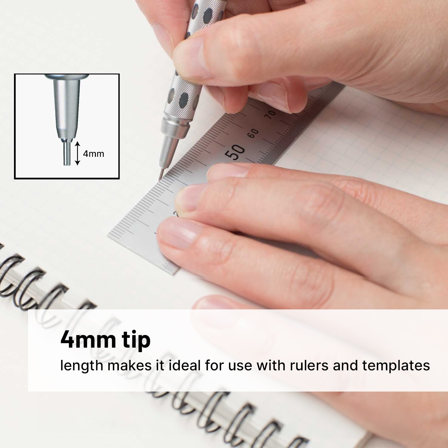 Pentel Graphgear 1000 MechanIcal Pencil Set with Leads Eraser