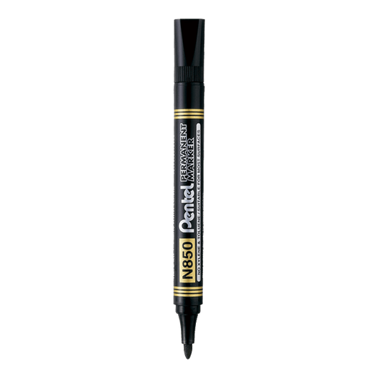 Pentel N850 Permanent Markers Bullet Point 4 Pack