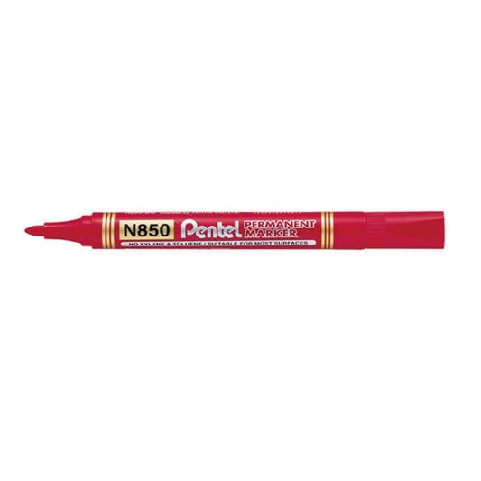 Pentel N850 Permanent Markers Bullet Point 4 Pack