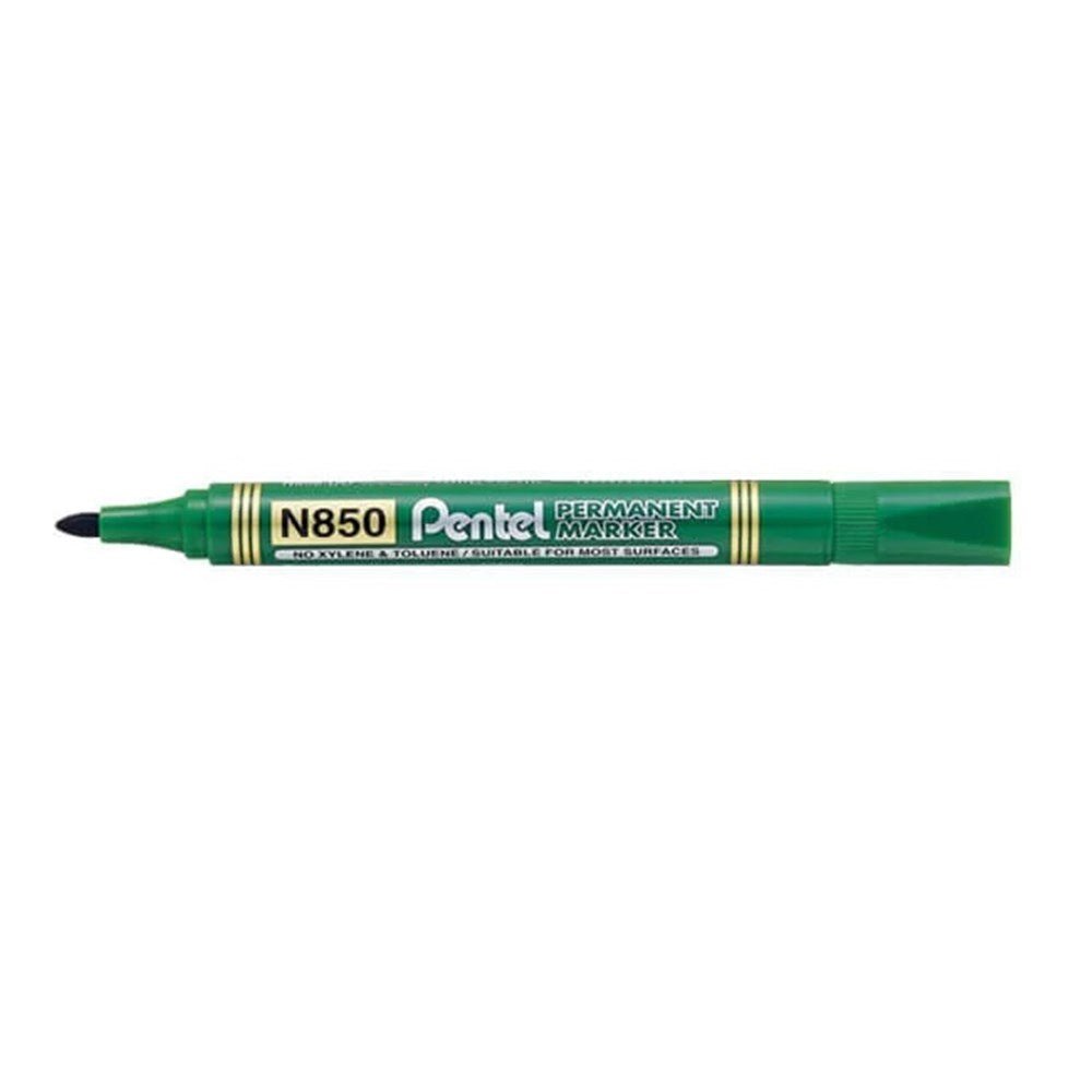 Pentel N850 Permanent Markers Bullet Point 4 Pack