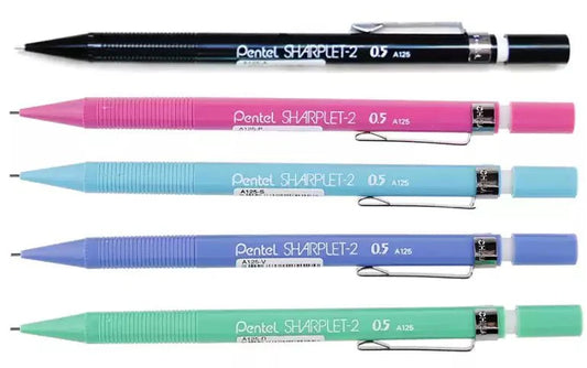 Pentel Sharplet-2 Mechanical Automatic Pencil, 0.5mm, 5 Pack