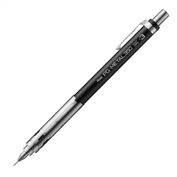 Pentel PG-METAL 350 Mechanical Pencil 0.3mm/0.5mm