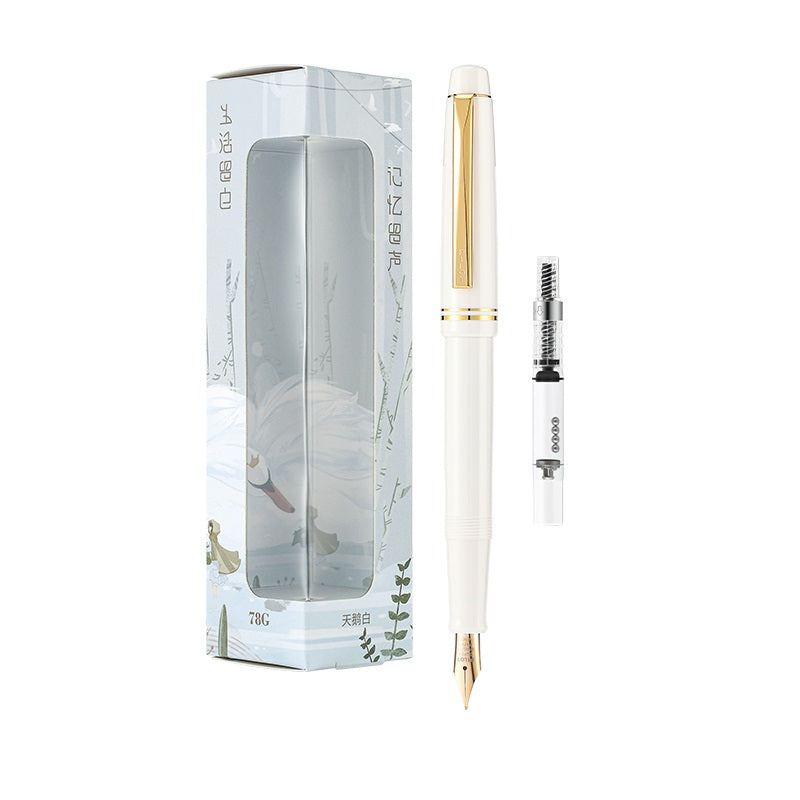 Pilot Fountain Pen 78G With Converter 22K Gold-Plated