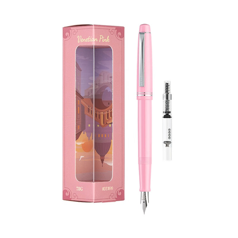 Pilot Fountain Pen 78G With Converter 22K Gold-Plated