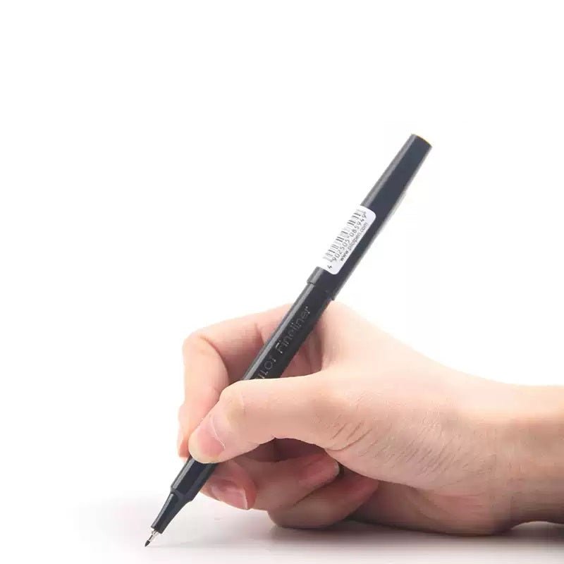 PILOT Fineliner Marker Pens,0.4mm Fine Point,Black/Blue/Red Ink,5-Pack