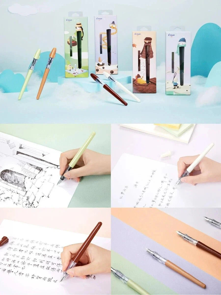 PILOT Fountain Pen Calligraphy Pen FP-60R with CON40 Ink Absorber