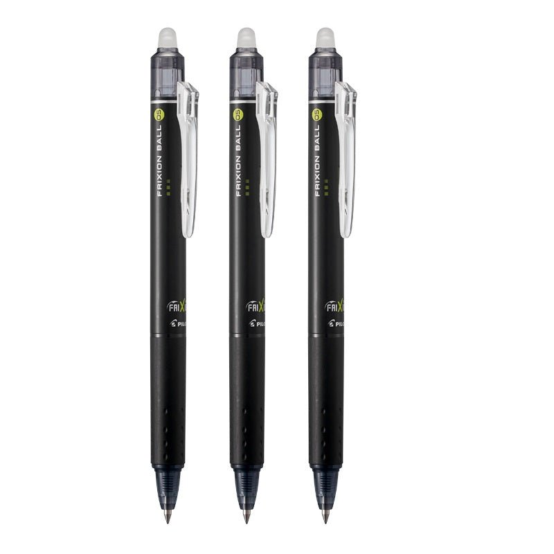 Pilot FriXion Ball 0.5mm Retractable Gel Ink Erasable Pen 3 Pack