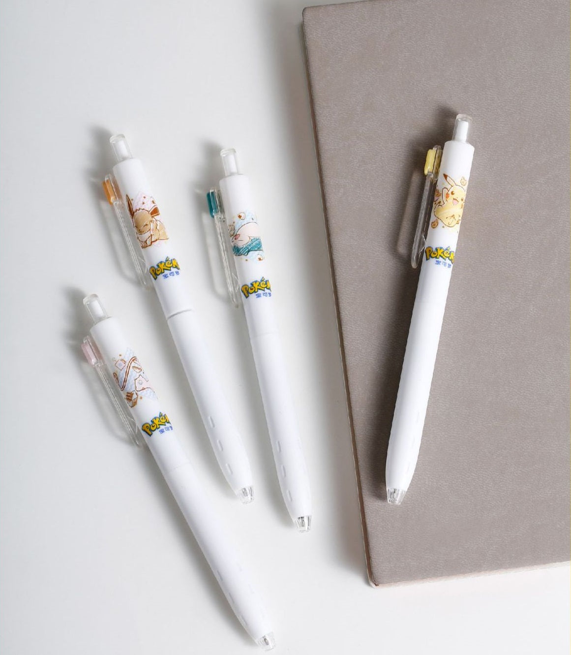PLATINUM 4pcs Pokemon Anime Japanese Gel Pens Set