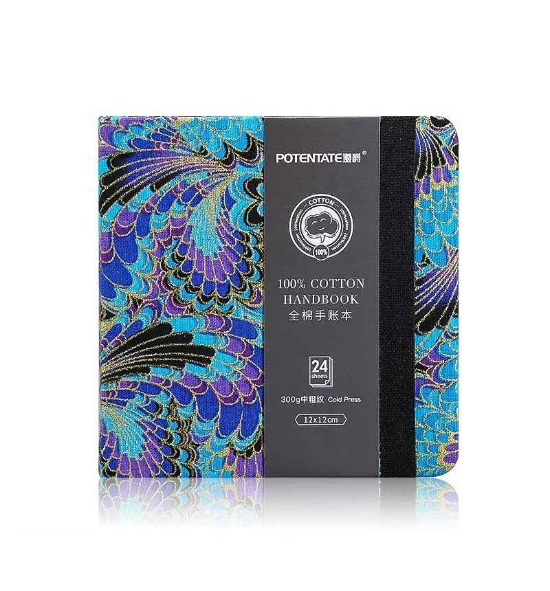 POTENTATE Watercolor Handbook,Cotton,300gsm,24 Sheets - TTpen