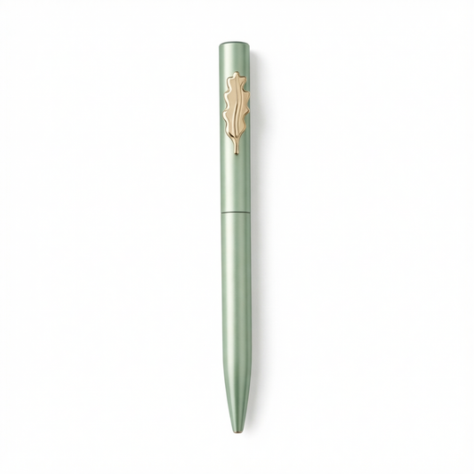 M&G Botanist pen in gift box packaging with botanical design