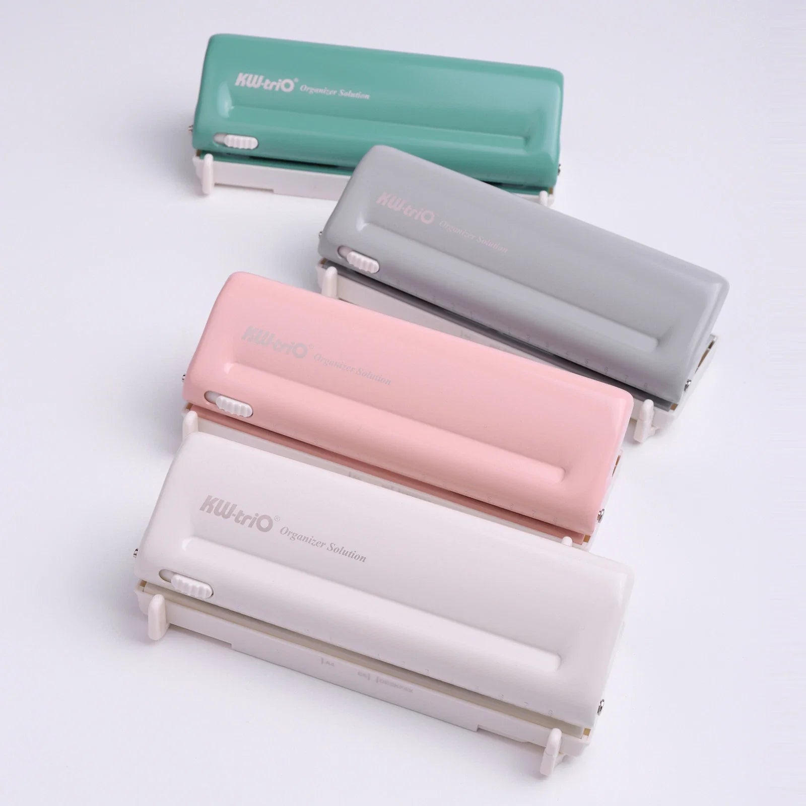 KW-triO Adjustable 6-Hole Desktop Paper Punch