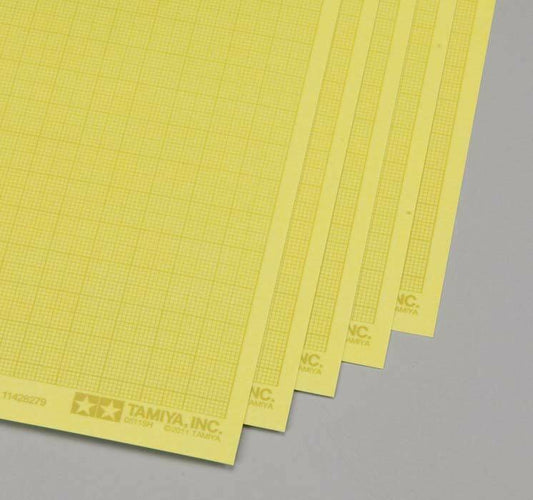 Tamiya 1mm Grid Type Masking Sticker Sheet 87129 ,5 Pack