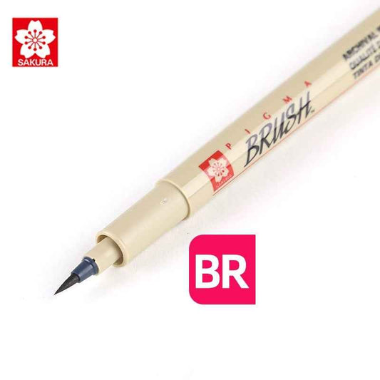 Sakura Pigma Brush Pen - Black Ink (3 Pack) - TTpen
