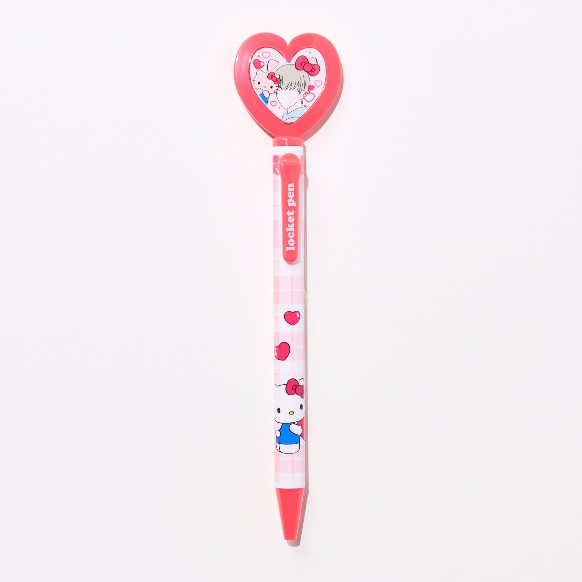Epoch Chemical Japanese Sanrio Heart Locket Ballpoint Pen 0.7mm