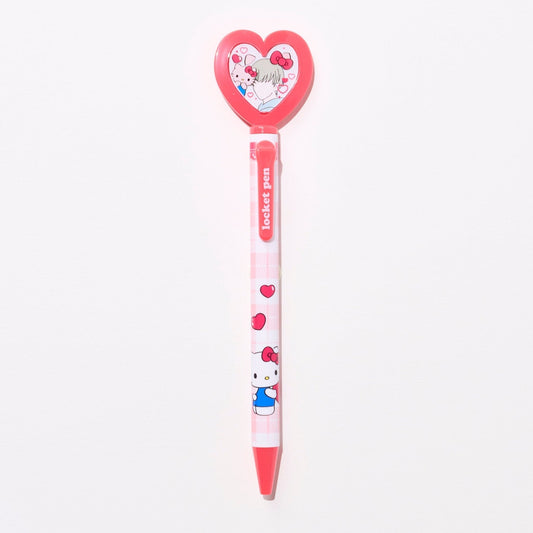 Epoch Chemical Japanese Sanrio Heart Locket Ballpoint Pen 0.7mm