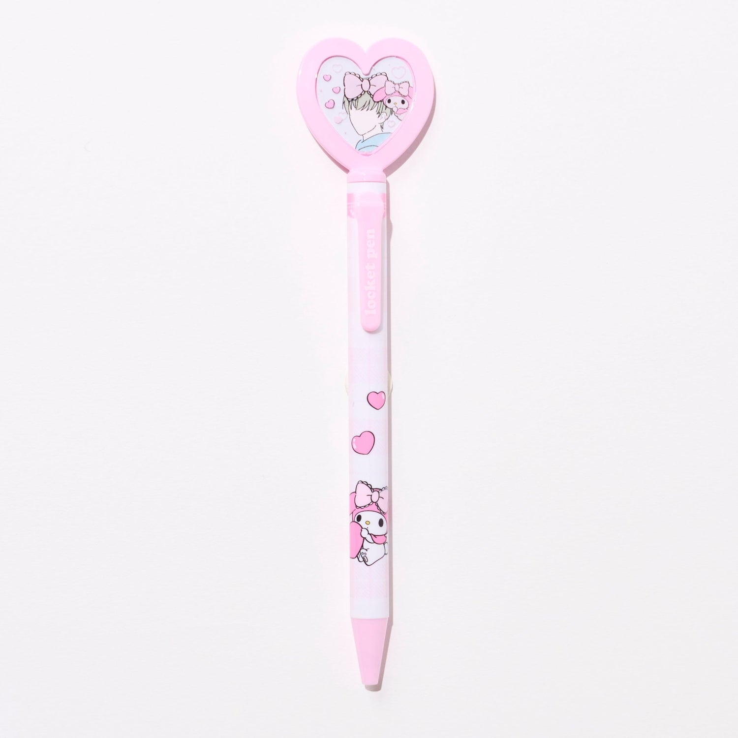 Epoch Chemical Japanese Sanrio Heart Locket Ballpoint Pen 0.7mm