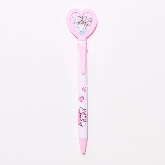 Epoch Chemical Japanese Sanrio Heart Locket Ballpoint Pen 0.7mm