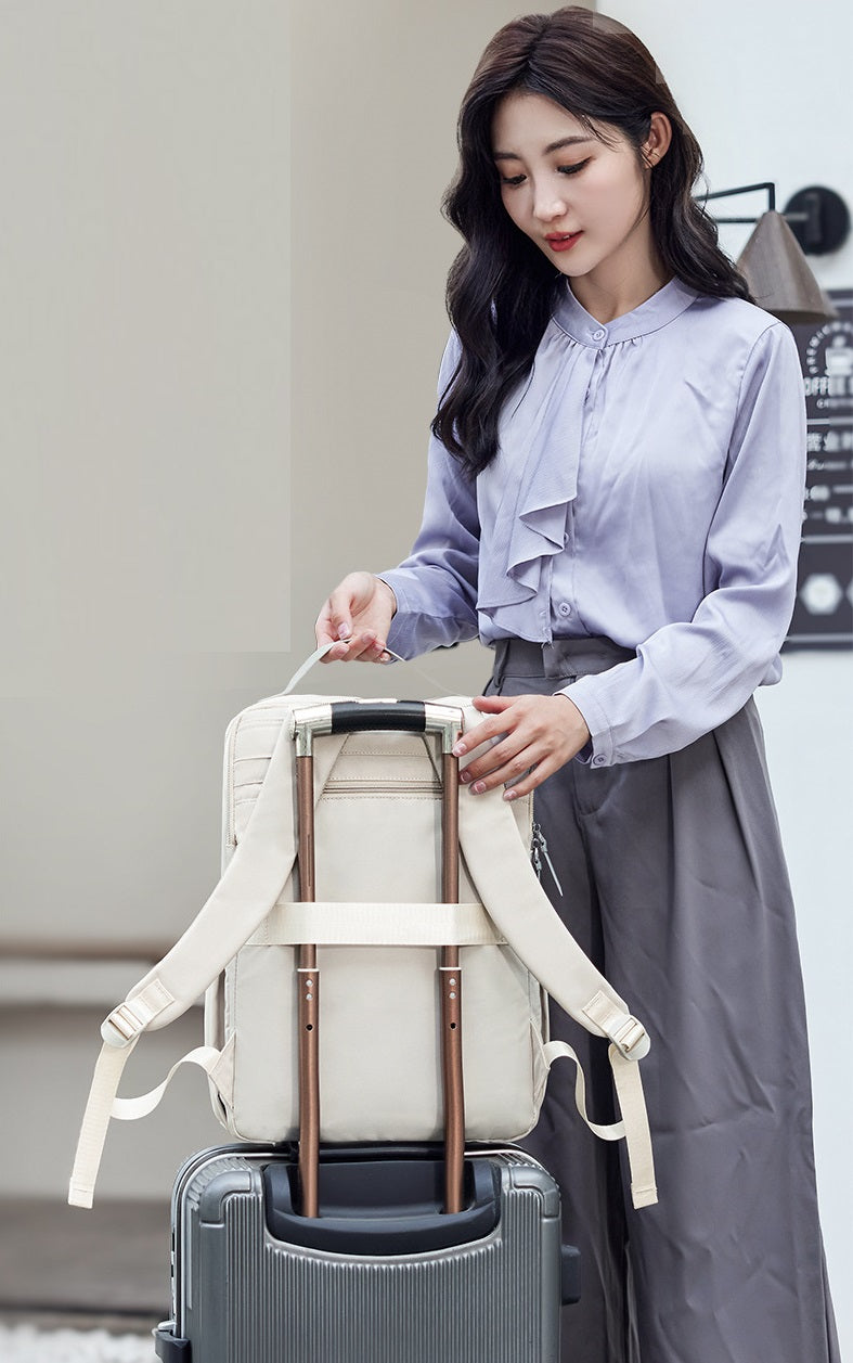 15-Inch Laptop Backpack for Travel – Slim Shockproof Commuter Bag - TTpen