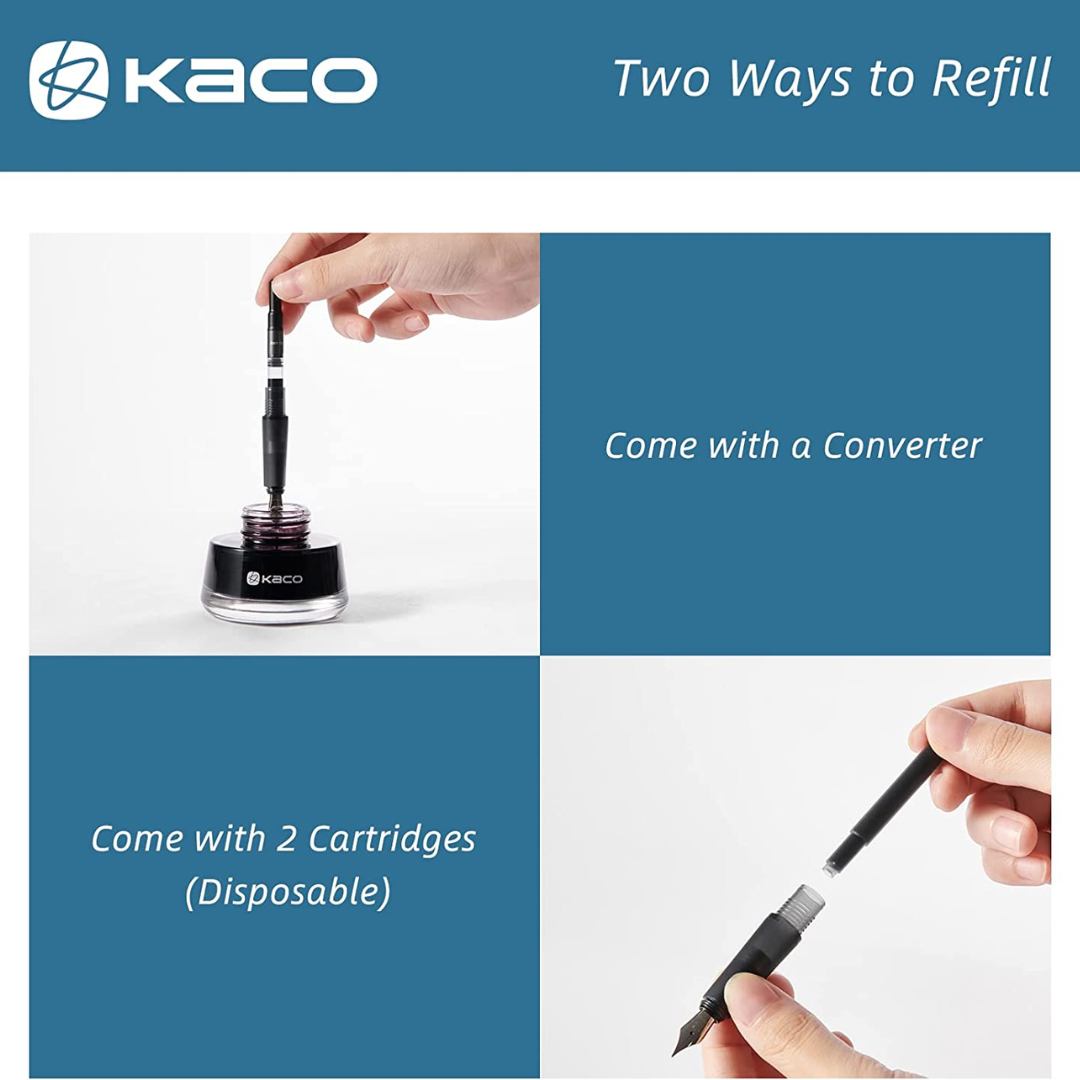 KACO SKY Premium Plastic Fountain Pen Transparent