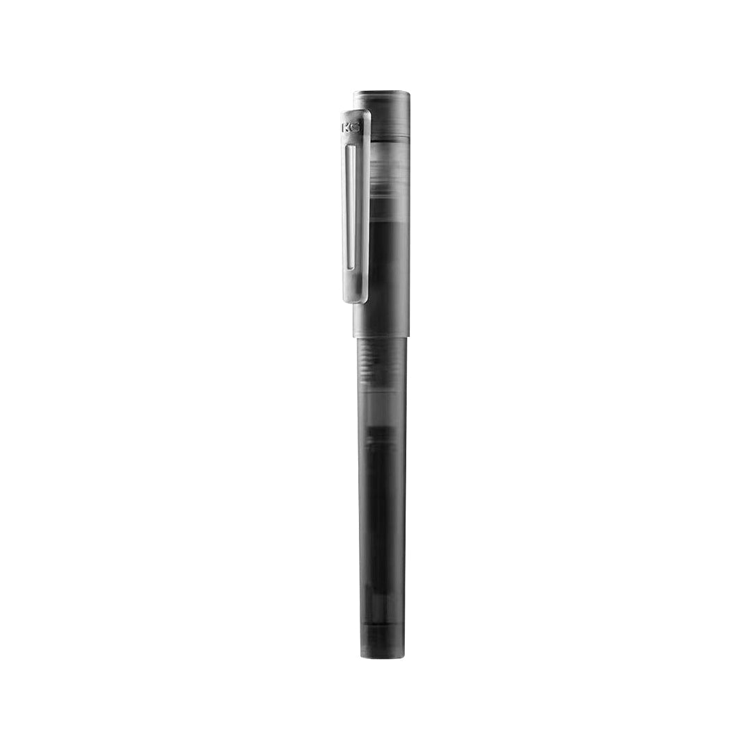 KACO SKY Premium Plastic Fountain Pen Transparent Extra Fine Black