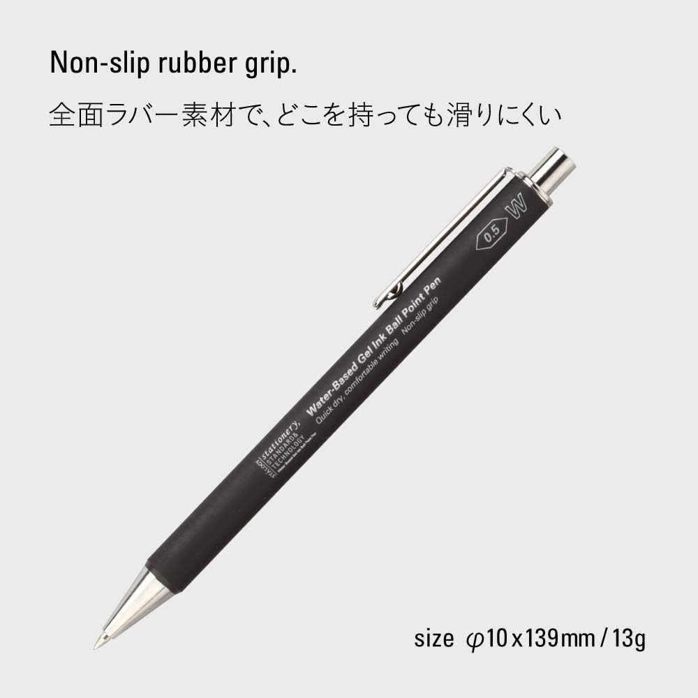 STALOGY Japan Water-Based Gel Ink Ballpoint Pen 0.5MM