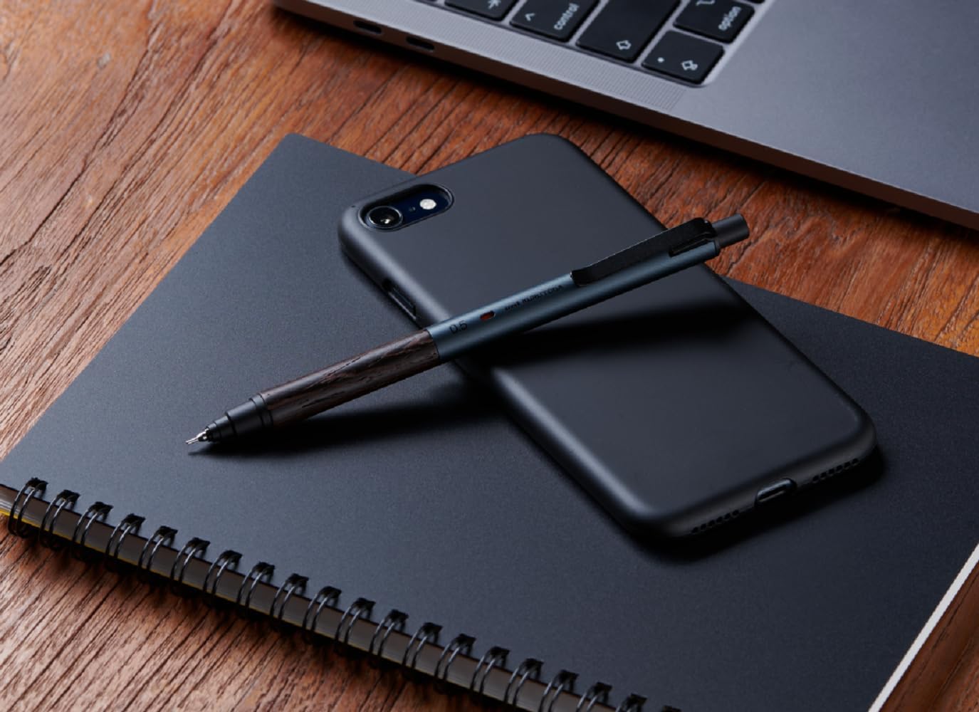 Uni KURU TOGA Mechanical Pencil Wood 0.5mm M5-KW