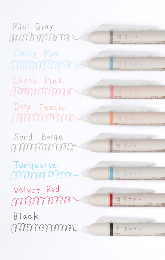 Pilot Waai Frixion Erasable Ballpoint Pen 8 Colors Full Set