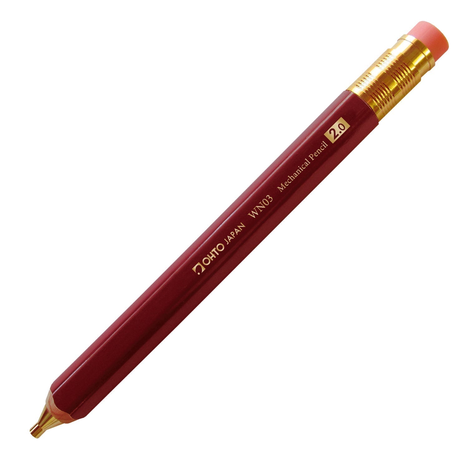OHTO WN03 Wooden Pencil-Shaped Mechanical Pencil 2.0MM