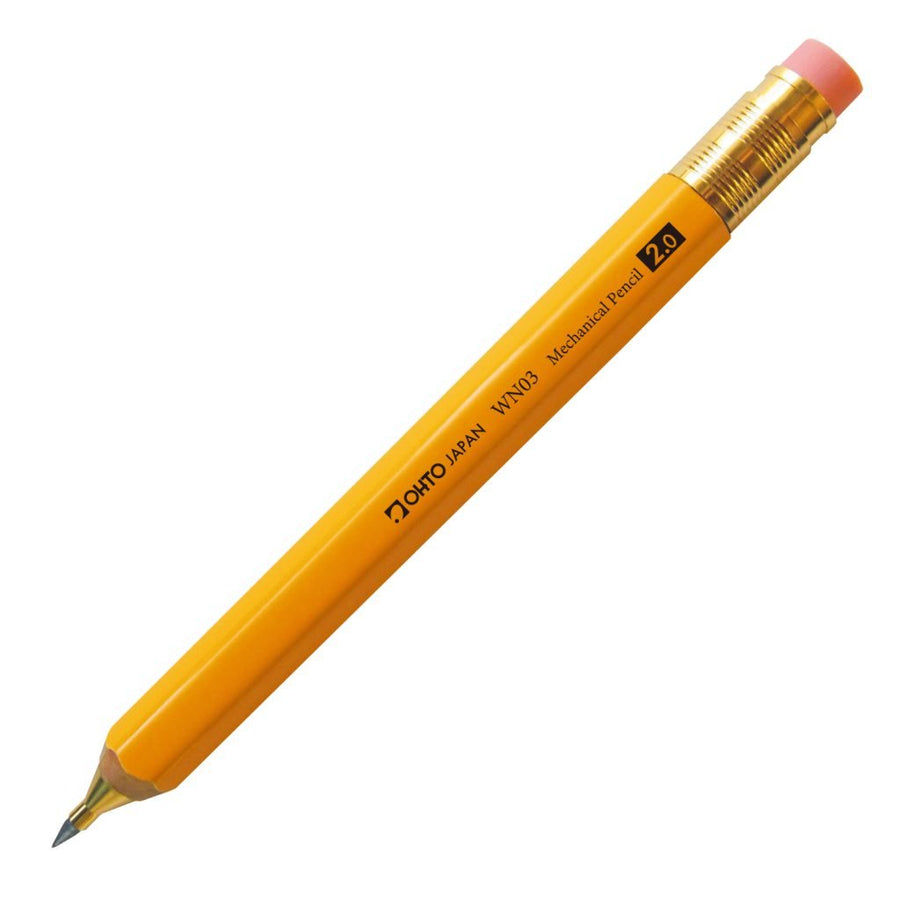 OHTO WN03 Wooden Pencil-Shaped Mechanical Pencil 2.0MM