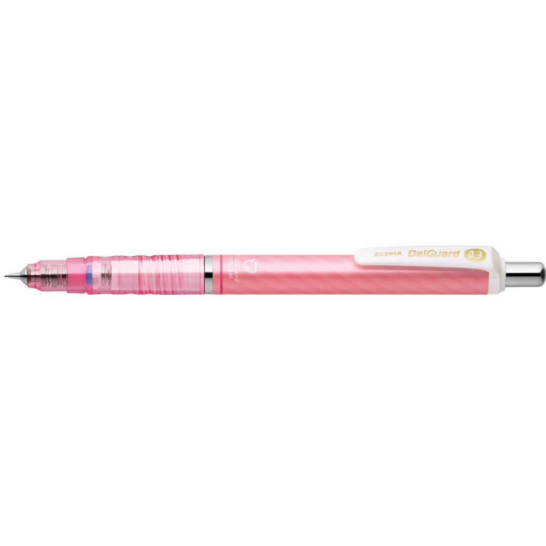 Zebra Delgard Mechanical Pencil 0.3mm 0.3mm Luminous Pink