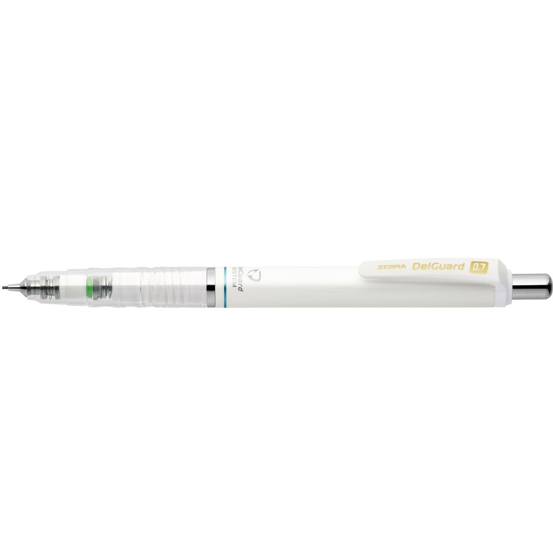 Zebra Delgard Mechanical Pencil 0.7mm 0.7mm White