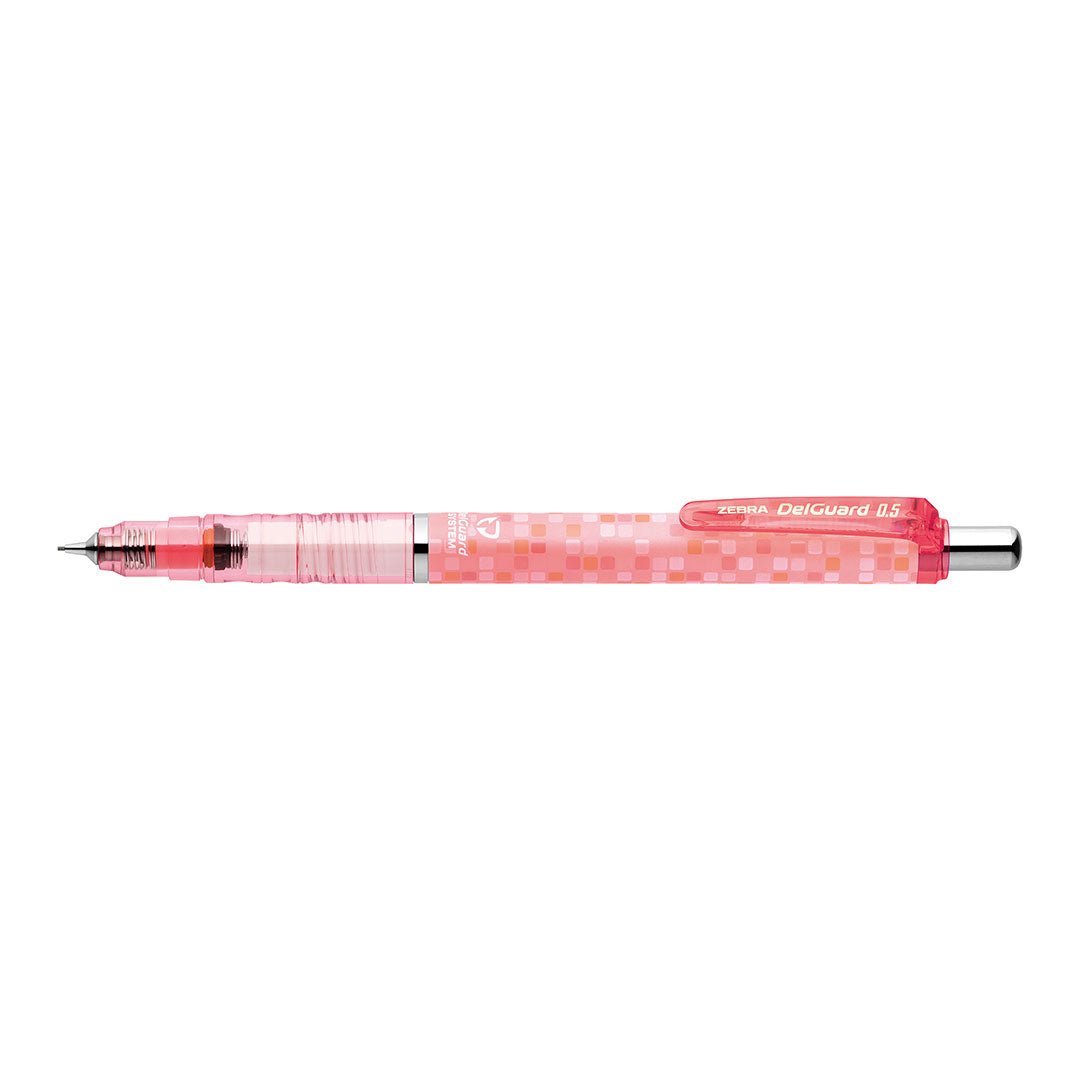 Zebra Delguard Mechanical Pencil 0.5mm 0.5mm Square Pink