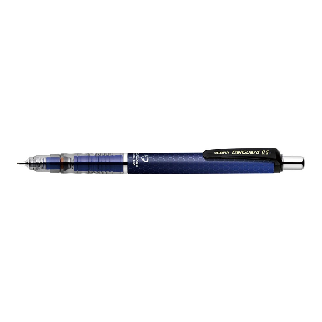 Zebra Delguard Mechanical Pencil 0.5mm 0.5mm Honeycomb Blue