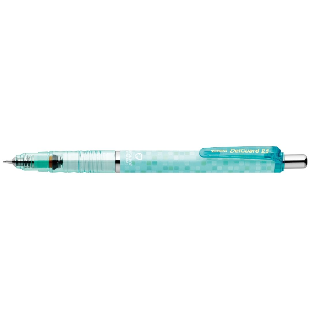 Zebra Delguard Mechanical Pencil 0.5mm 0.5mm Square Blue Green