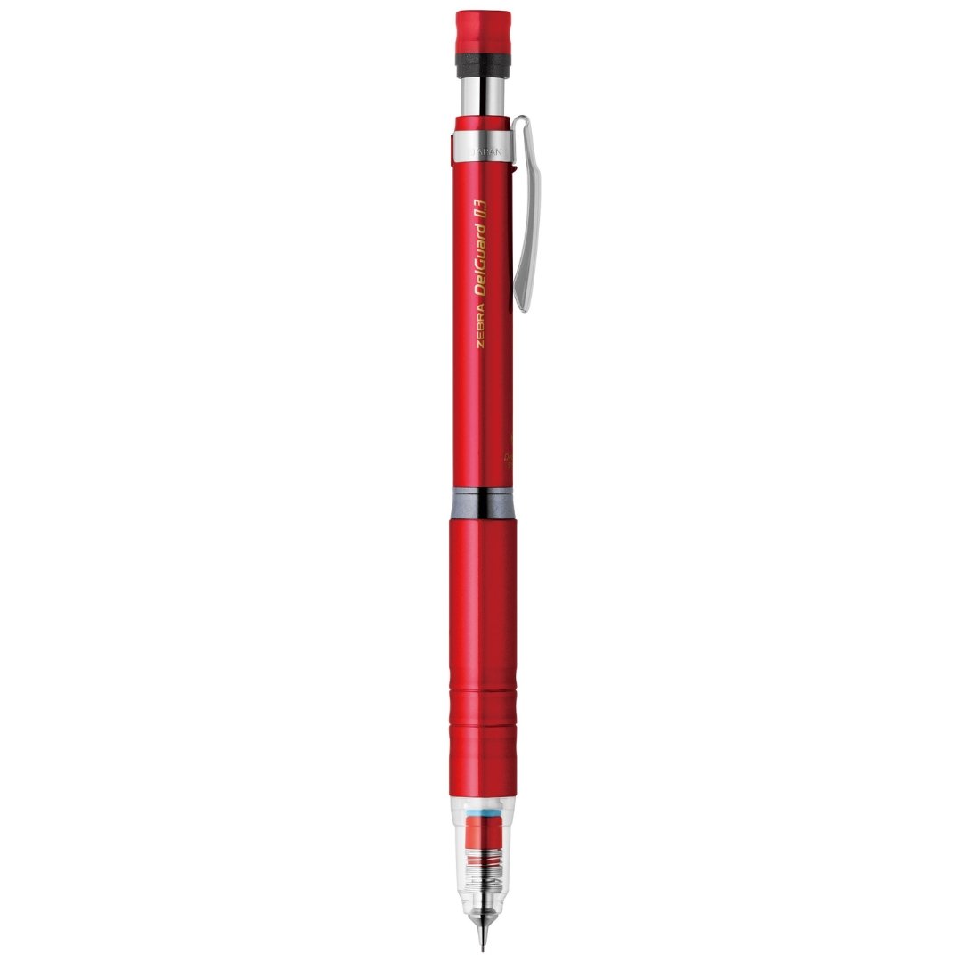 Zebra Delguard Type-Lx Mechanical Pencil 0.3mm Red
