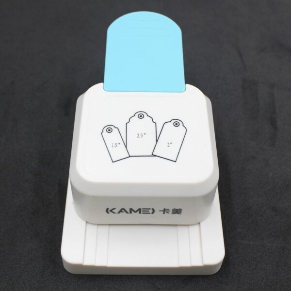 3in1 Craft Tag Paper Punch 1.5/2/ 2.5 Inch