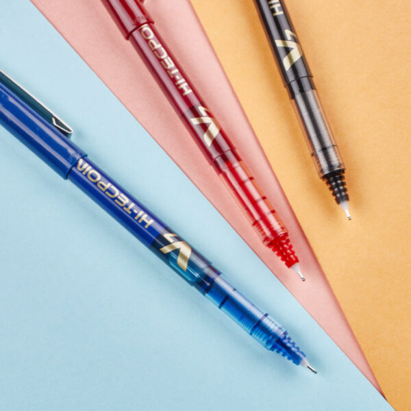 Pilot BX V7 Hi-Tecpoint Rollerball Pen 3 Color Pack