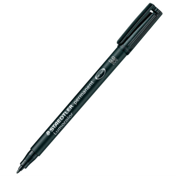 Staedtler Lumocolor 317M Permanent Markers Medium Tip 1.0mm,4 Color
