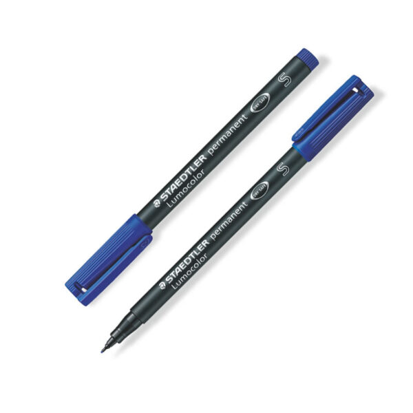 Staedtler Lumocolor 313S Permanent Markers SuperFine Tip 0.4mm,4 Color