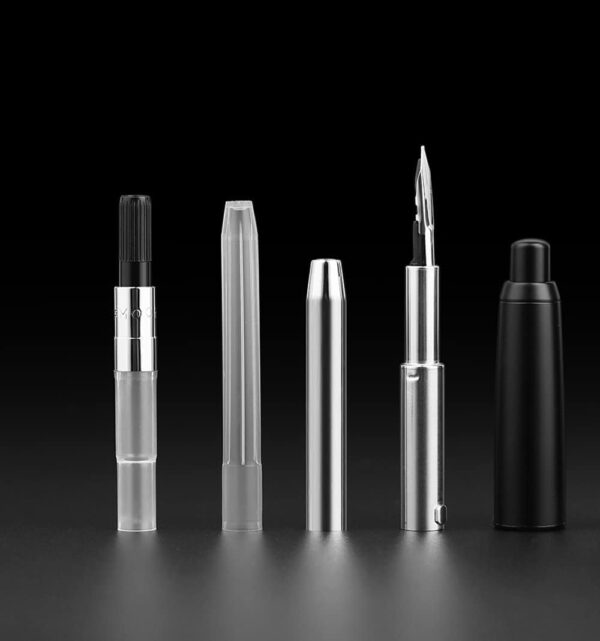 Majohn A1 Press Fountain Pen with Box,Retractable Extra Fine Nib