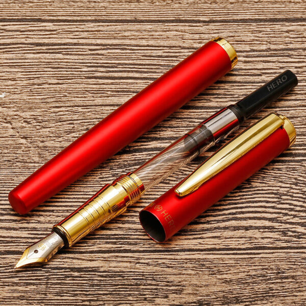 Hero 773 Gold Clip Iridium Fountain Pen