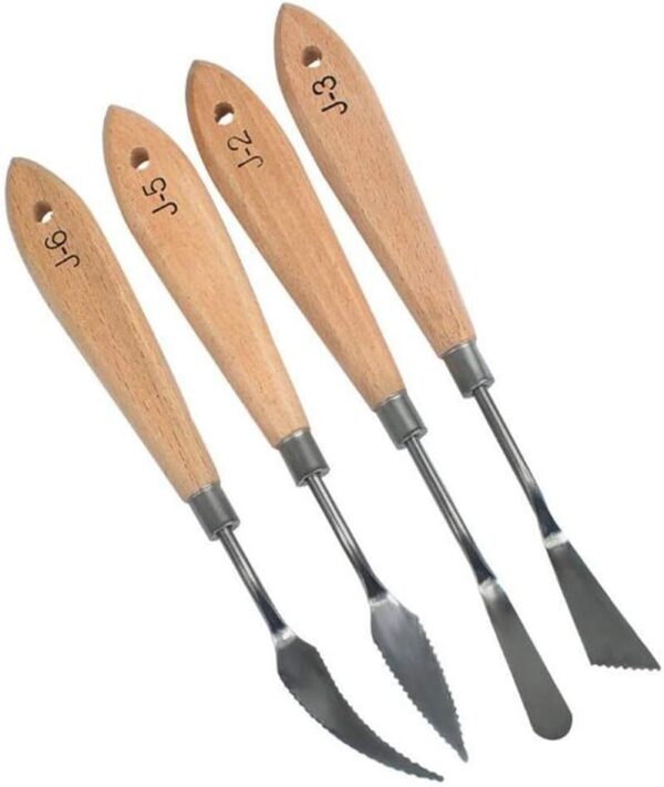 13Pcs Palette Knife Set - Stainless Steel for FX Special Effects