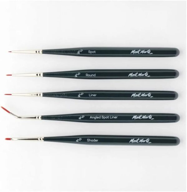 Mont Marte Mini Detail Brush Set 5pce