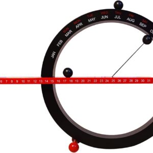 Desk 2024 Perpetual Calendar,Month Week Date Display