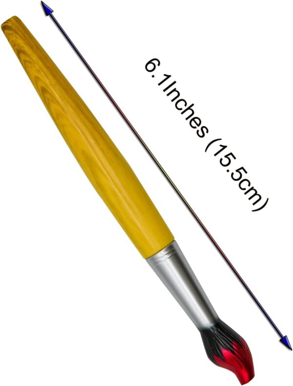 10PCS Bamboo Paintbrush Ballpoint Pens
