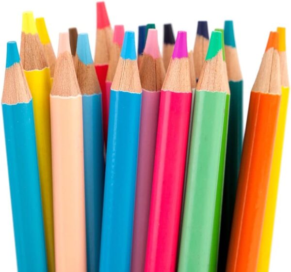 NYONI Professional 36 Colored Drawing Pencils Tin Box