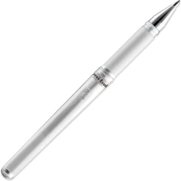 Uni-Ball UM 153 Signo Broad Point Gel Pen White 3 Pack