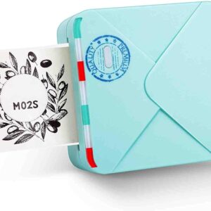 Phomemo M02S HD Bluetooth Thermal Photo Printer with 1 Roll Paper